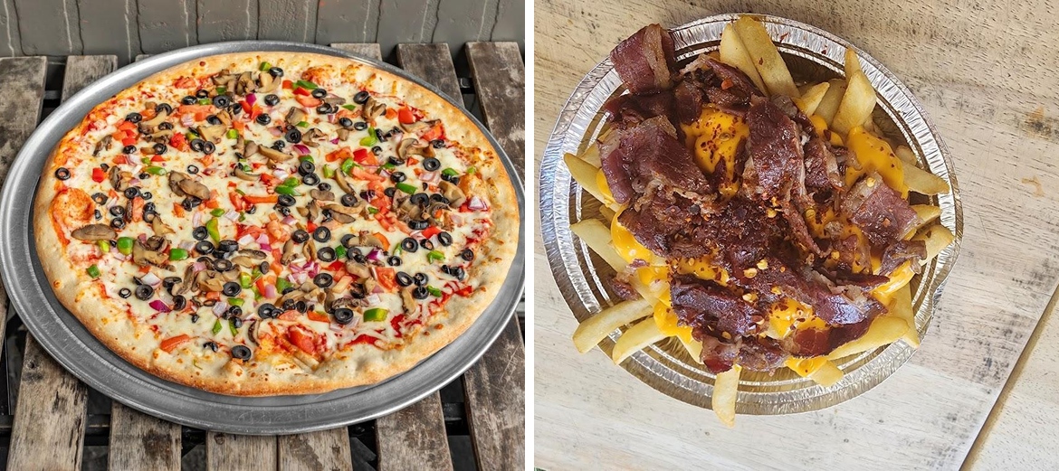 All in one pizza